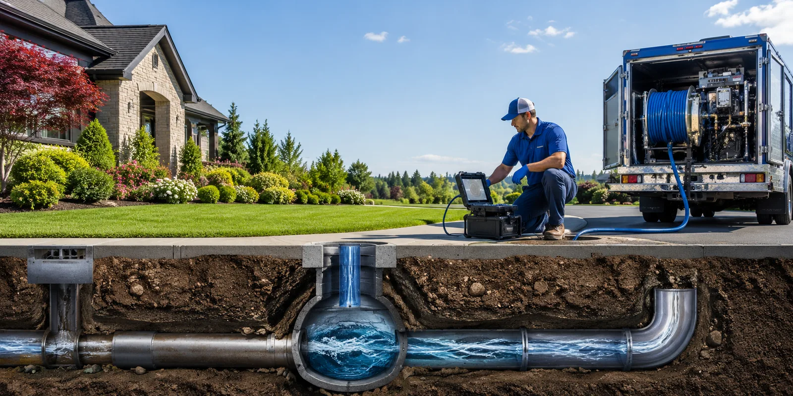 Drainage restoration information for Trafalgar, IN